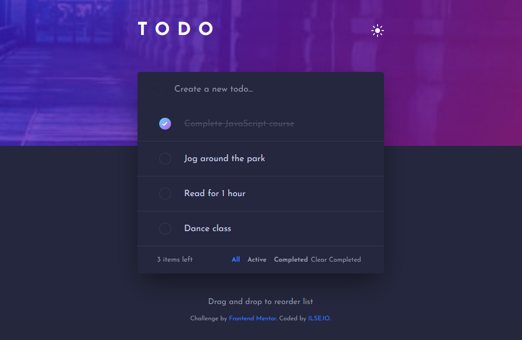 TODO APP